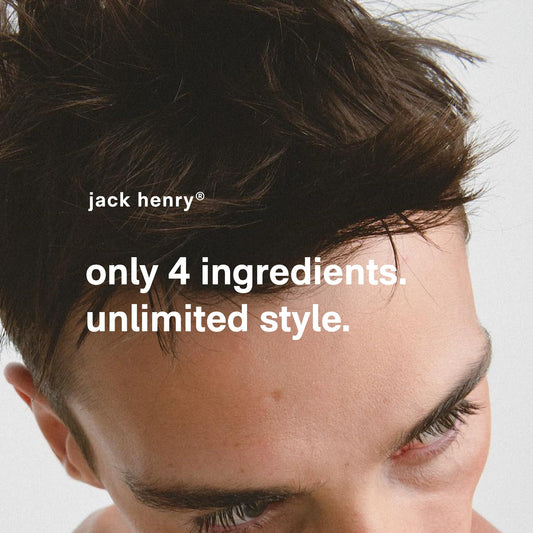 Jack Henry organic hair clay texture close up matte finish
