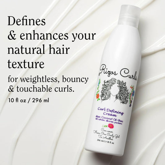 Rizos Curls defining cream texturized formula for frizz control