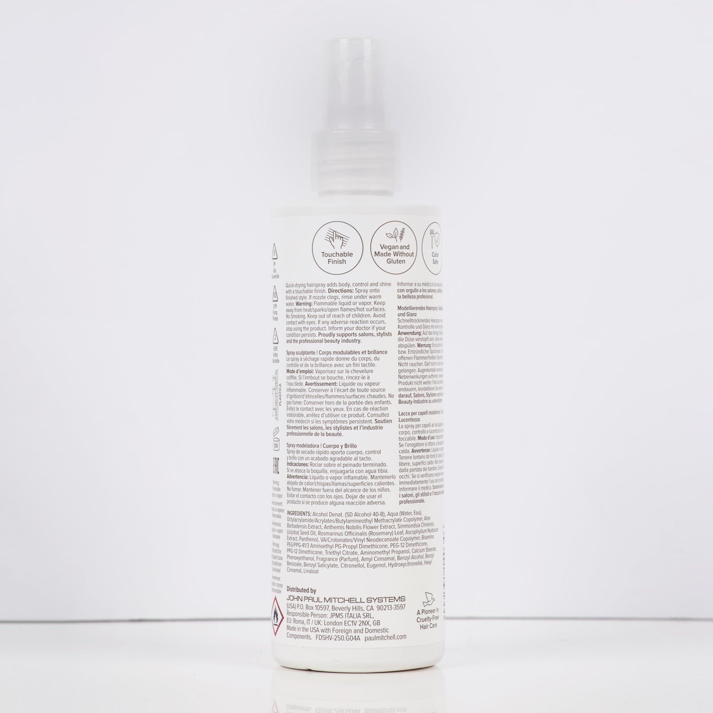 Paul Mitchell Fast Drying Sculpting Spray premium hair styling product bottle