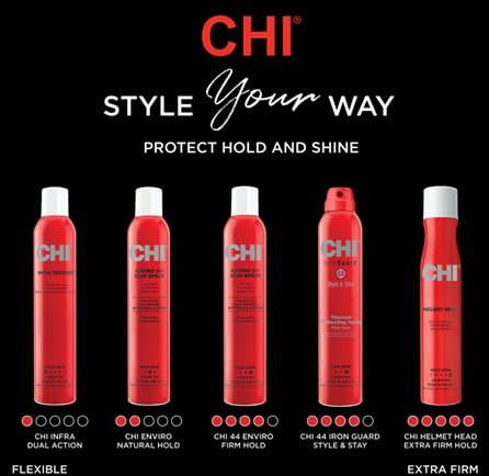 CHI high control hairspray for men and women texture definition