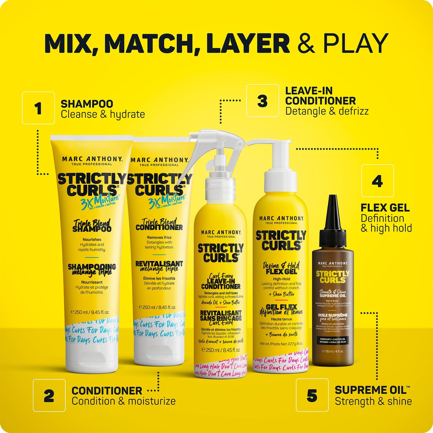 Imported Marc Anthony strictly curls definition gel product shot