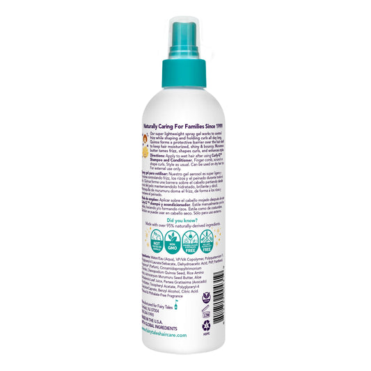 Fairy Tales Hair Care Curly-Q spray gel for multicultural kids hair styling