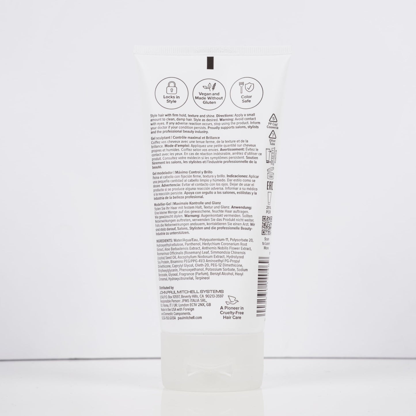Paul Mitchell firm style hair gel texture and high shine styling finish