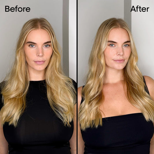 L'Oréal Professionnel Paris Absolut Repair Molecular High Shine Oil showing dual phase formulation