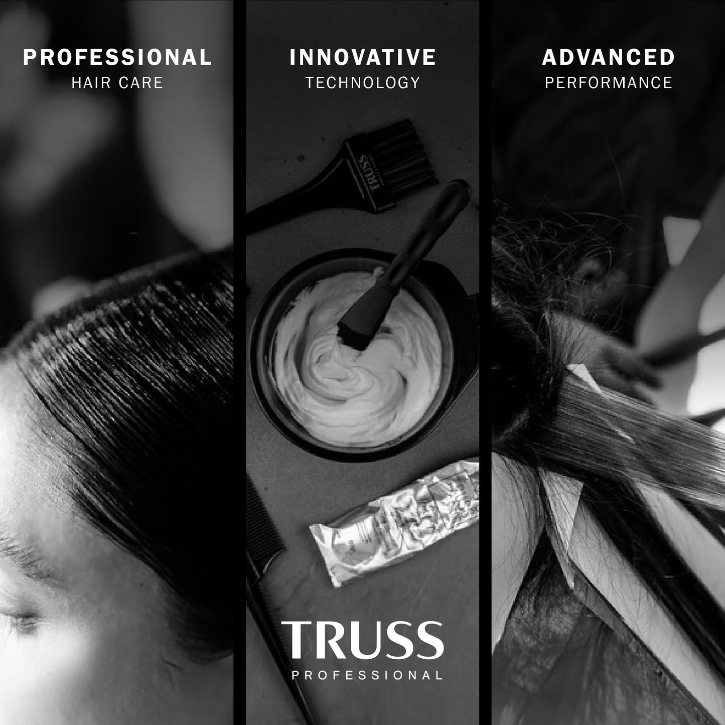 TRUSS professional deluxe prime nourishing oil packaging box and container setup