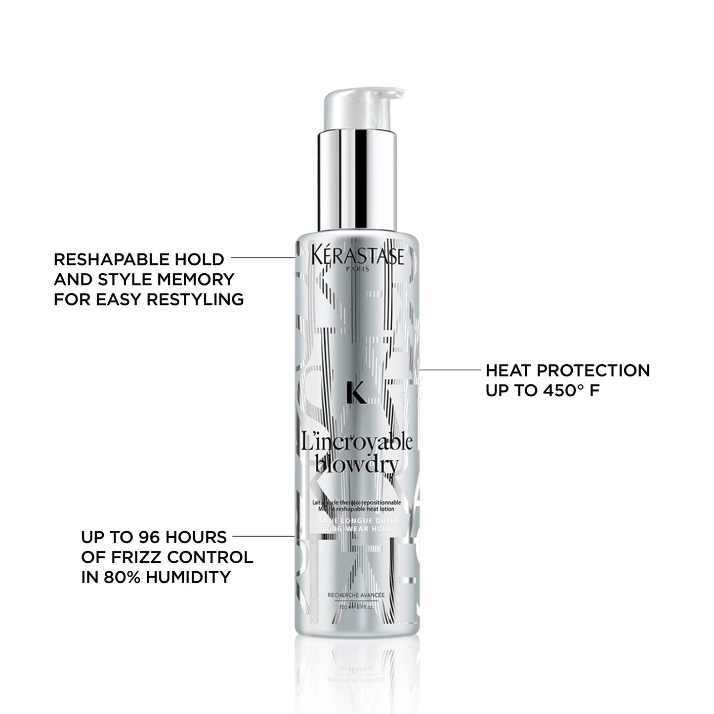 Authentic USA imported Kérastase thermo protective styling serum packaging