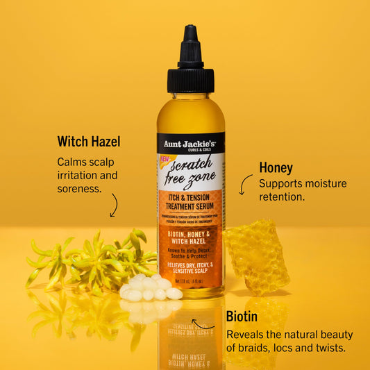 Aunt Jackie's Braid and Twist Collection itch serum application nozzle detail