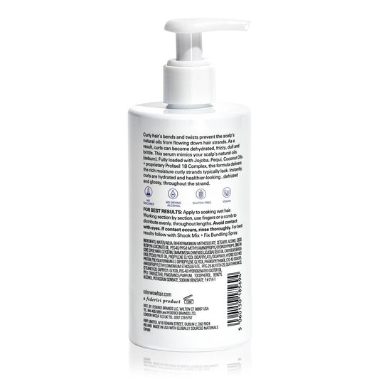 Color Wow Curl Wow Flo-etry leave-in oil treatment packaging details