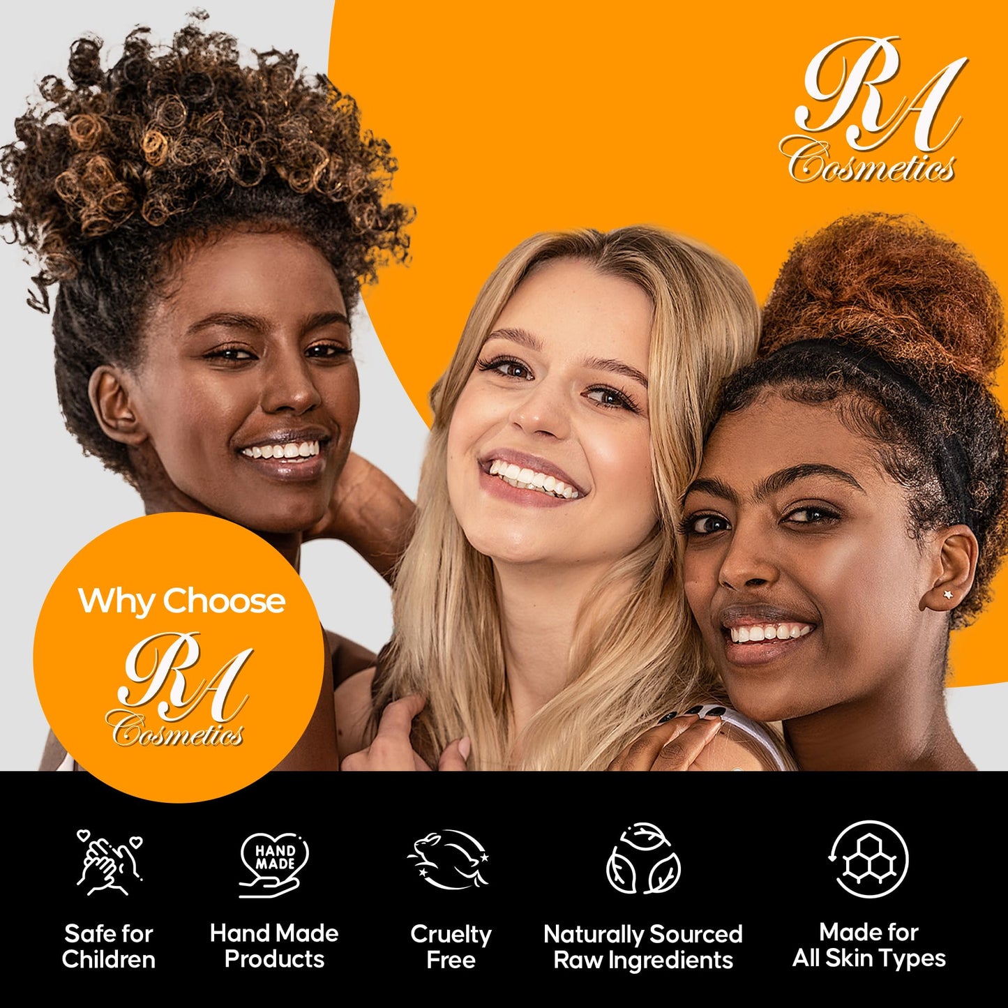 RA Cosmetics shea butter showing whipped velvety consistency
