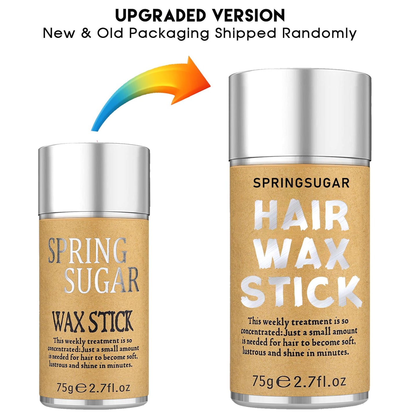 SpringSugar hair wax stick set packaging detail
