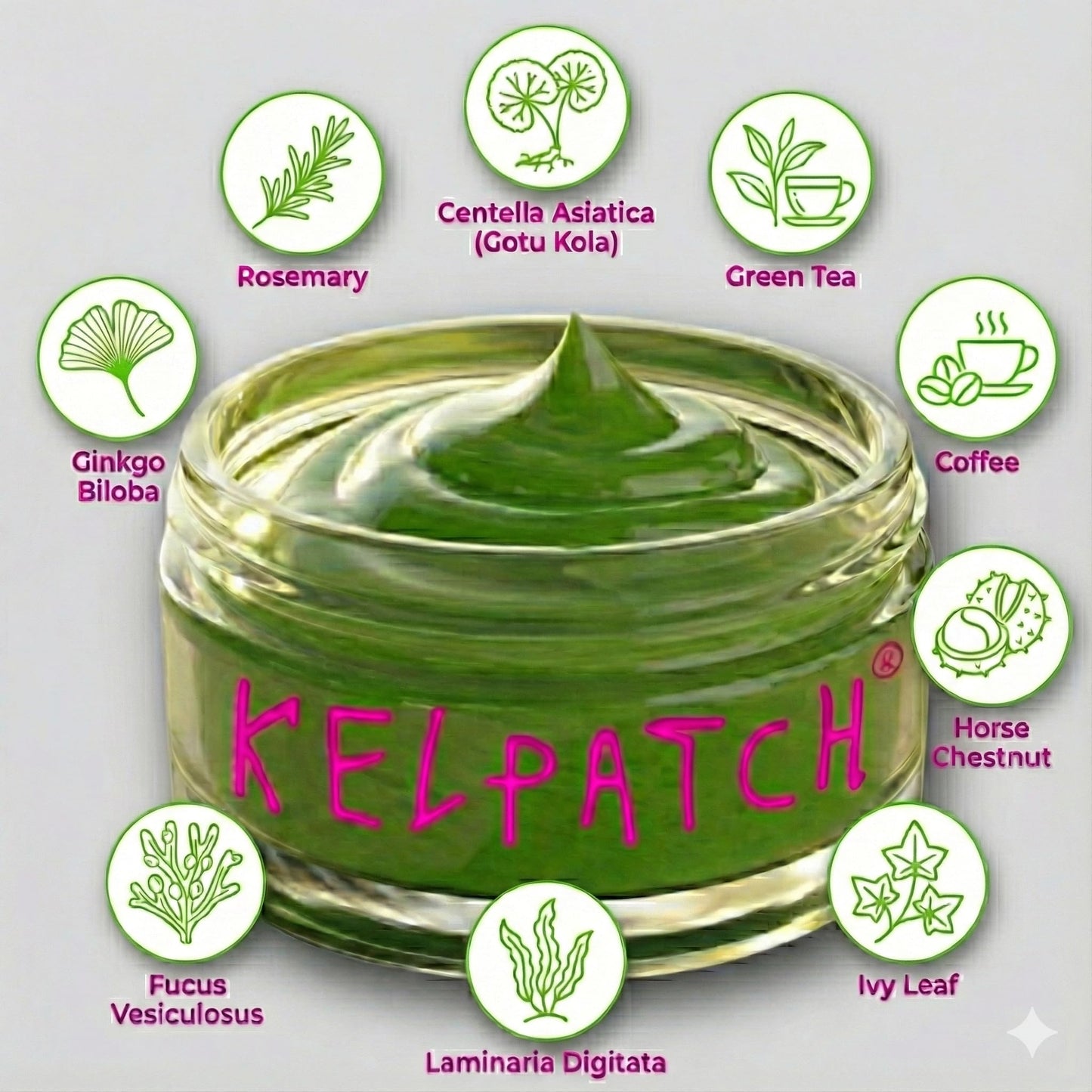 Kelpatch nourishing body mask for cellulite reduction