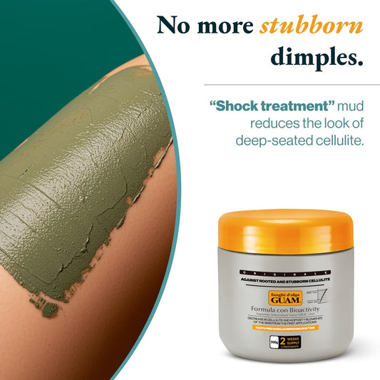Guam Max Strength Hot Mud ingredients and texture