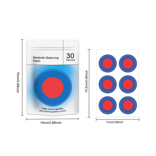 Close up view of the round hypoallergenic moisturizing patches on a protective film layer