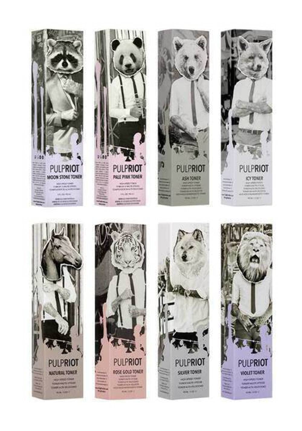 Authentic USA imported Pulp Riot professional hair color toner product details