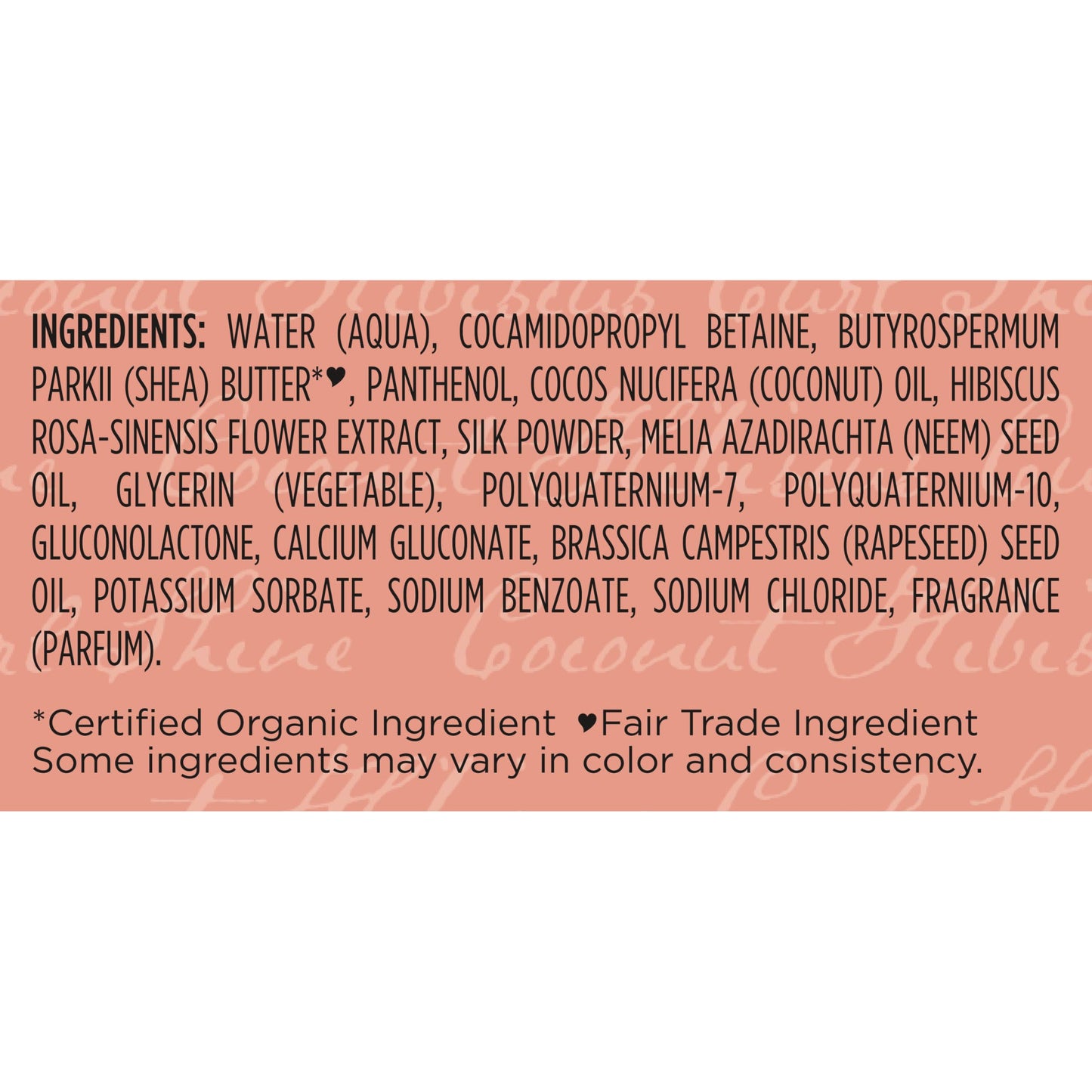 SheaMoisture sulfate free and paraben free curl mousse bottle angle view