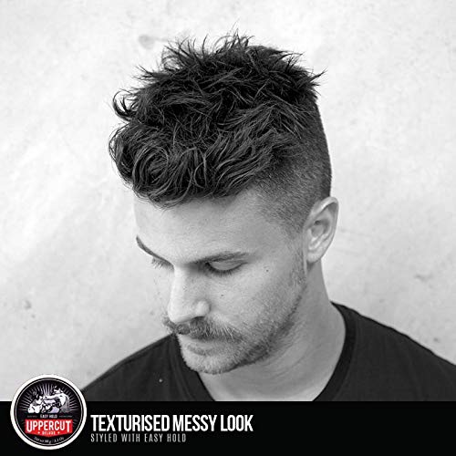 Uppercut Deluxe light hold hair pomade lifestyle product placement view