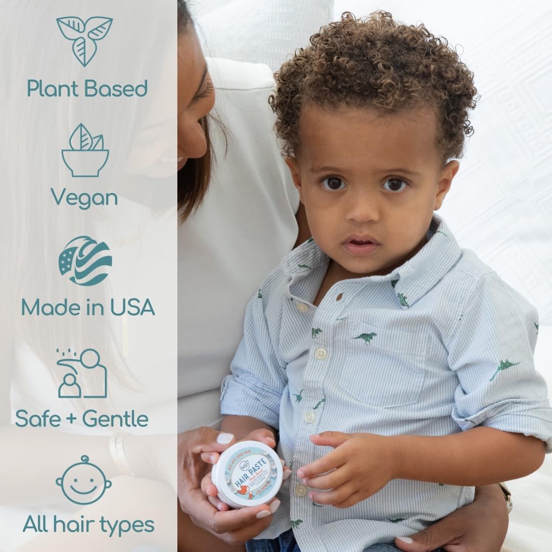 Lane And Co light hold premium kids hair paste for safe everyday grooming