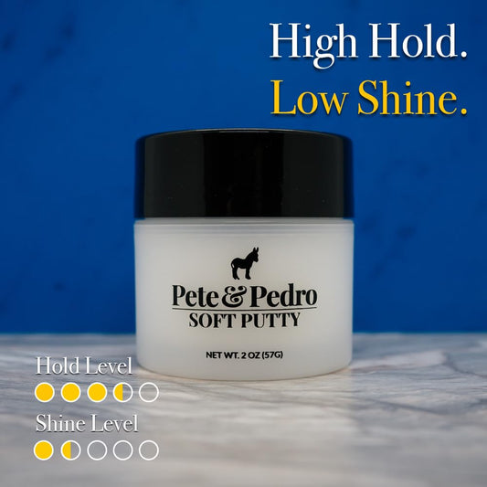 Pete and Pedro hair putty 4 ounce container