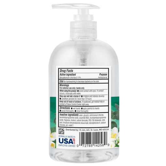 Germ-X White Tea and Eucalyptus hand wash bottle