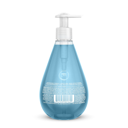 Method plant based liquid hand wash close up showing pump dispenser details