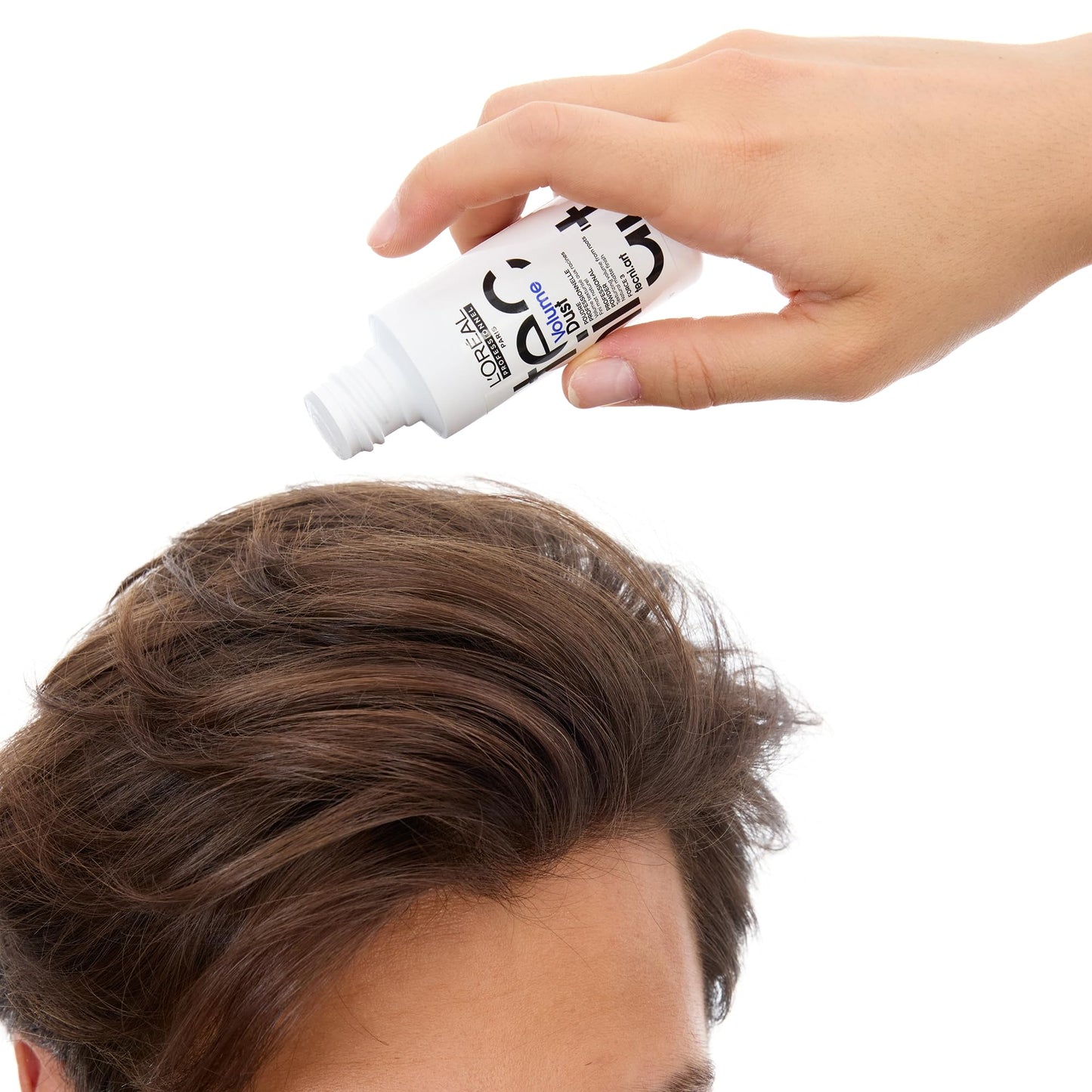 Professional hair styling with L'Oréal Volume Dust