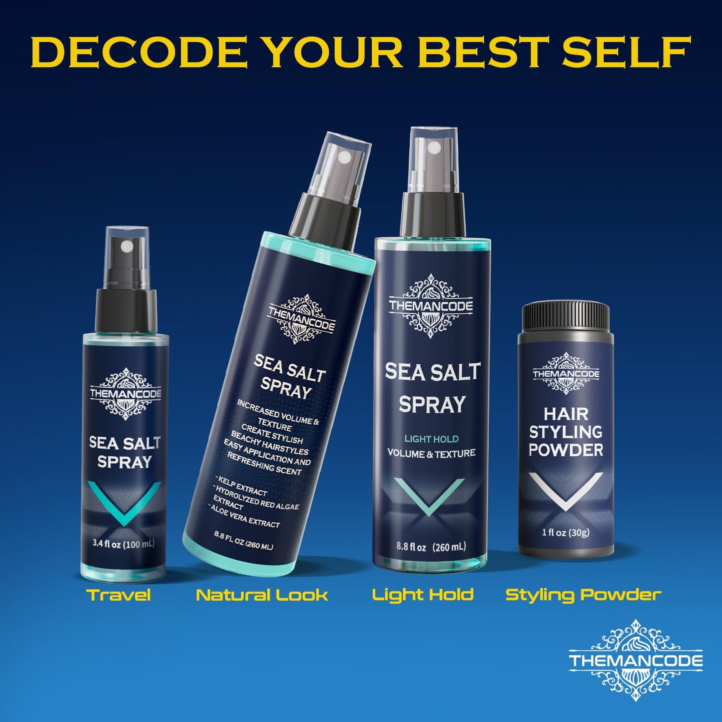 Themancode texture powder for short and medium hair