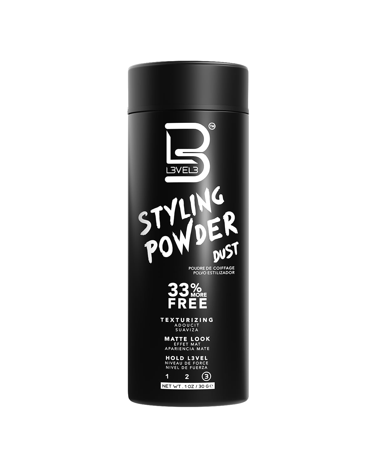 L3 Level 3 Styling Powder authentic USA import label