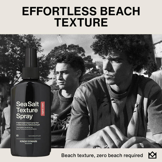 Kings Domain Sea Salt Spray 200ml professional hair styling