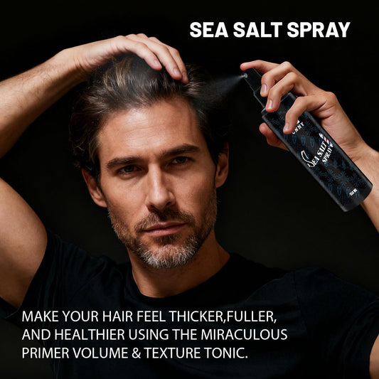 Crownnaturally texturizing hair mist bottle showing lightweight hold features