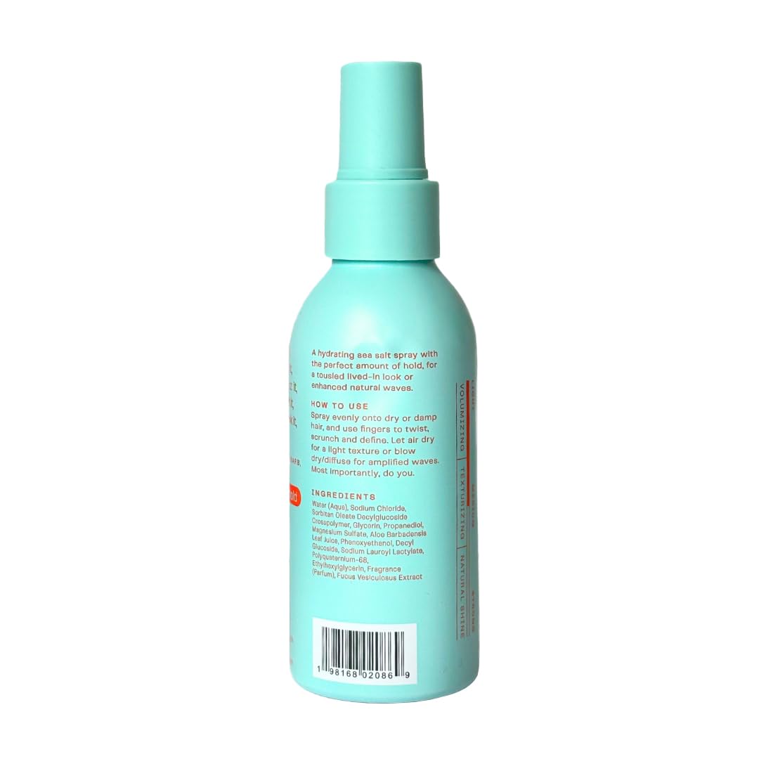 Barb Sea Salt Spray for premium hydrating hold and natural movement styling