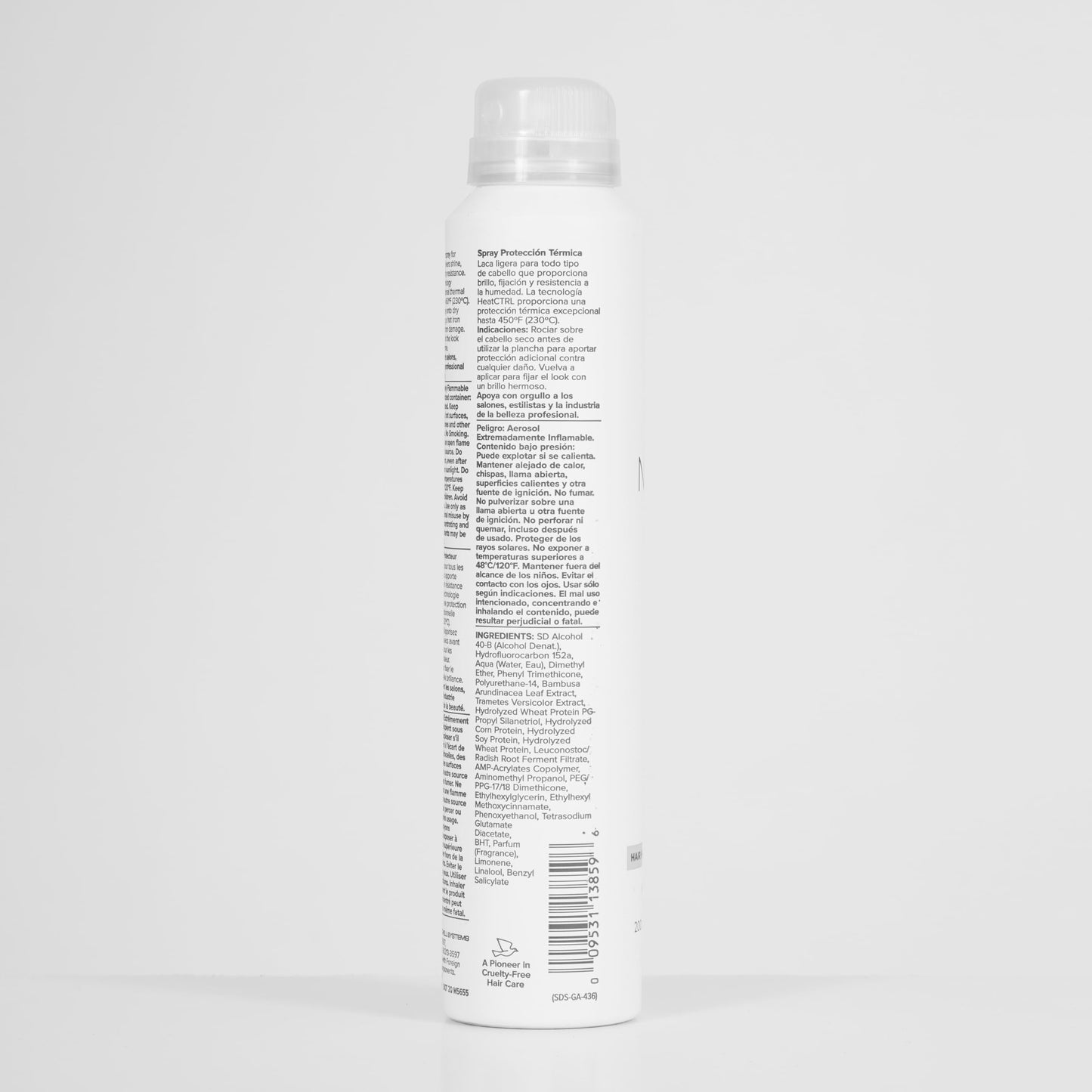 Neuro by Paul Mitchell iron spray packaging overview