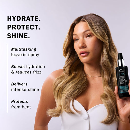 Truss Amino Miracle hair spray bottle label detail