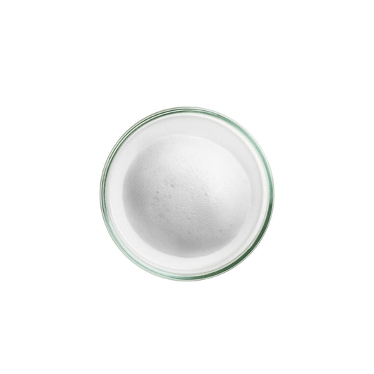 Side angle of the Cumlaude intimate cleansing foam highlighting the product details and pump dispenser.