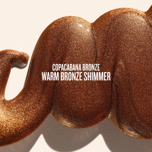 Sol de Janeiro Copacabana Bronze glow oil bottle texture and shimmer