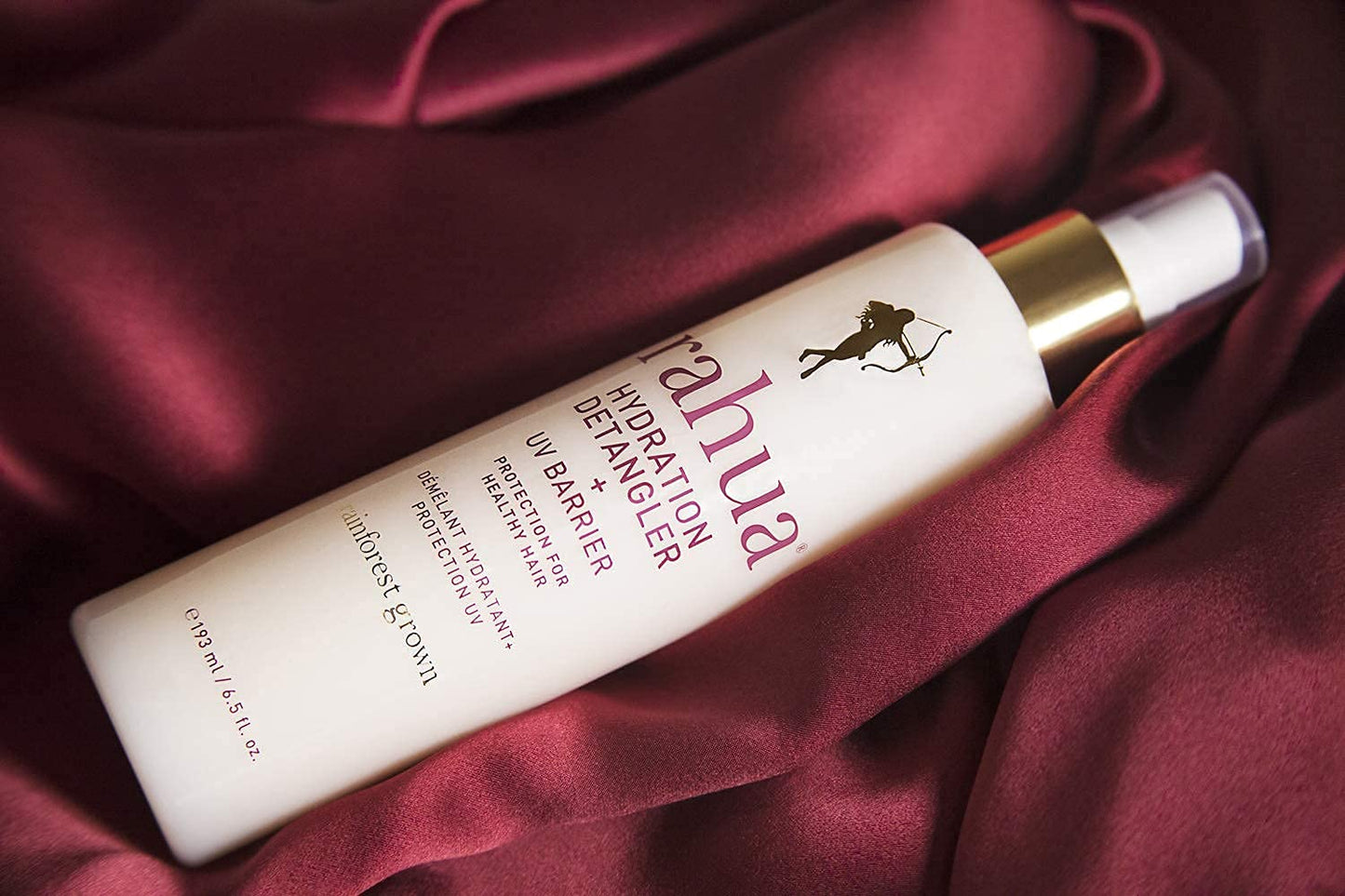 Lightweight vegan conditioning mist by Rahua for professional damage protection