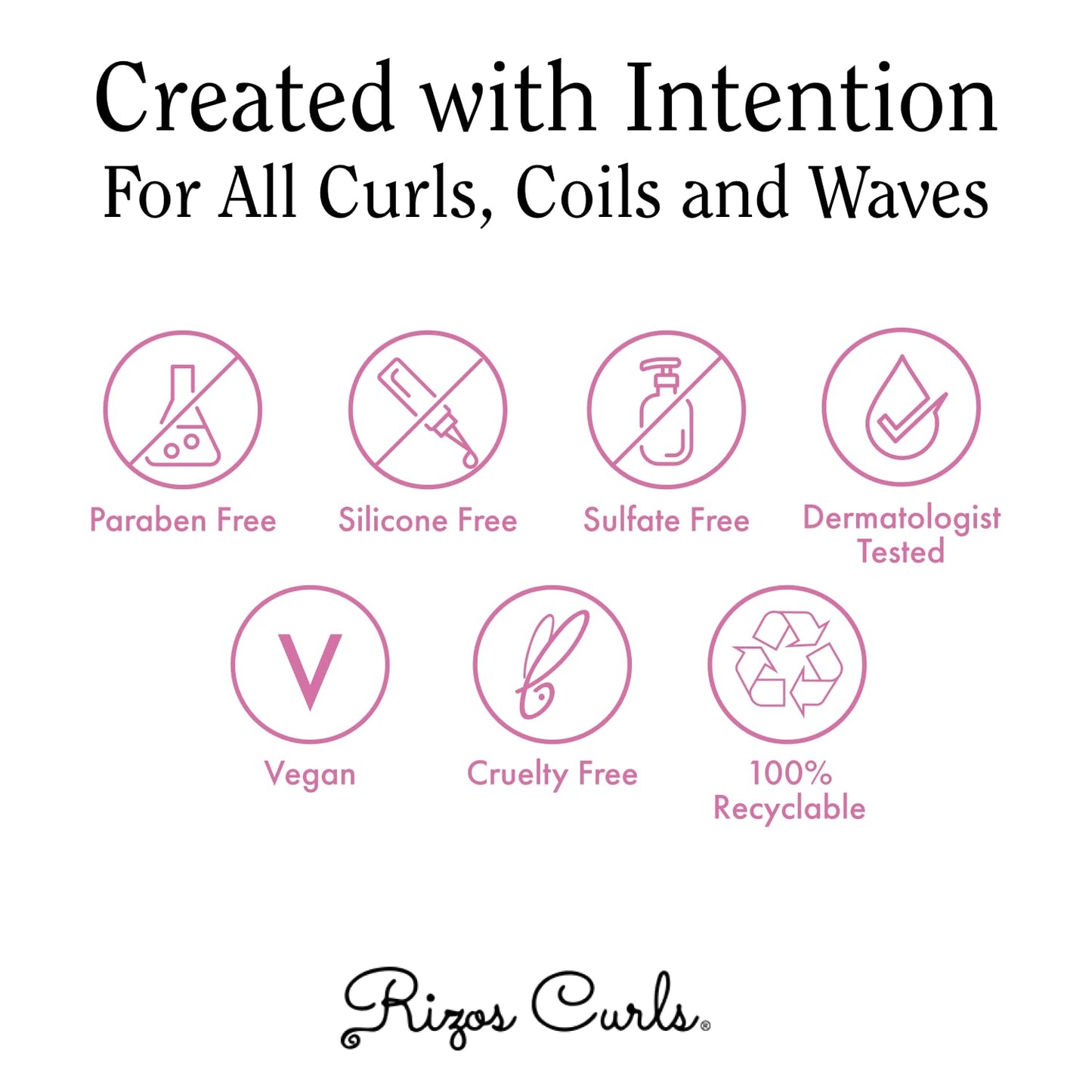 USA imported Rizos Curls curl refresher bottle for daily hair hydration