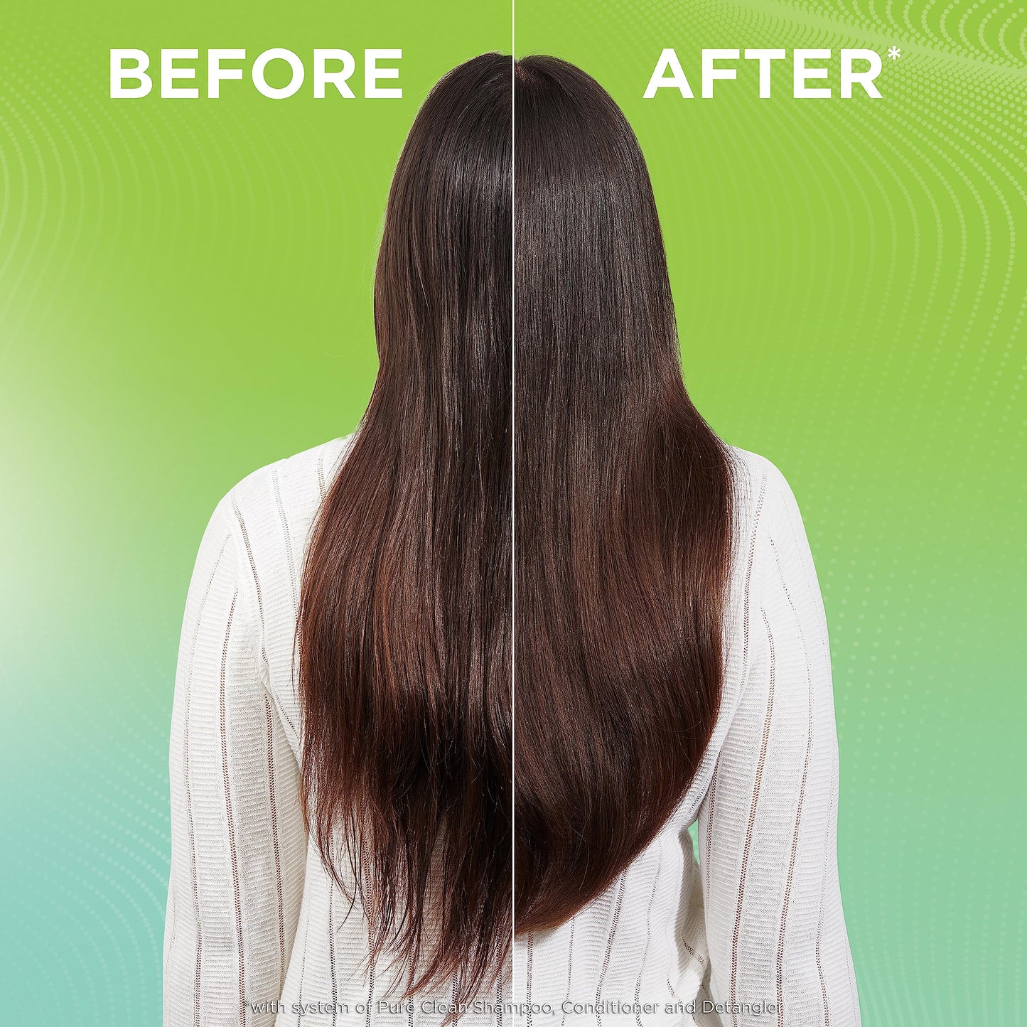 Garnier anti frizz hair spray with aloe extract and vitamin E for natural hair care