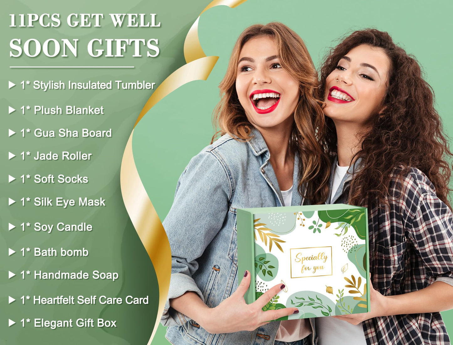Clexela care package for women aesthetic arrangement