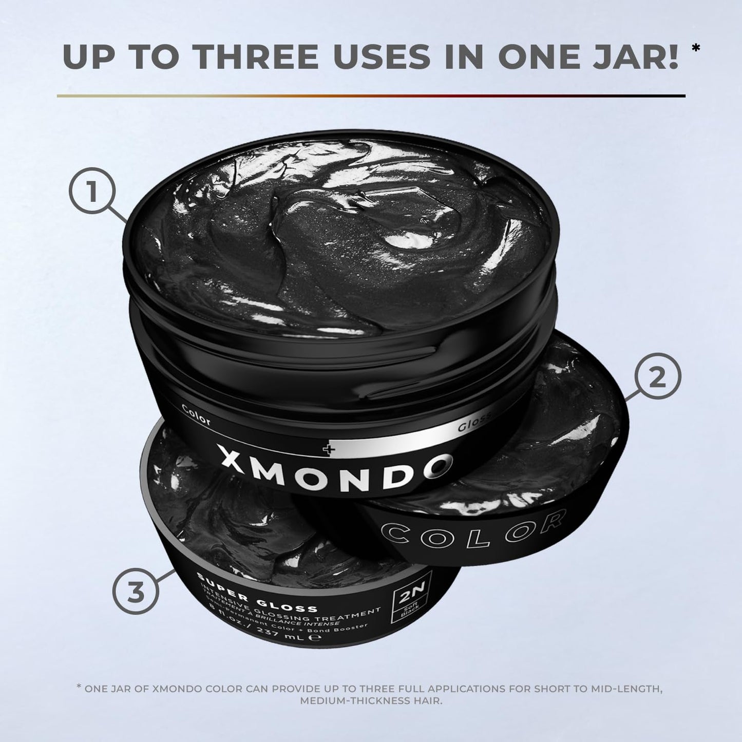 XMONDO hair care luxury imported beauty product presentation