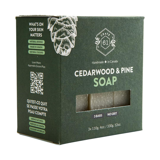 Handmade cold process vegan soap bars by Crate 61 Organics