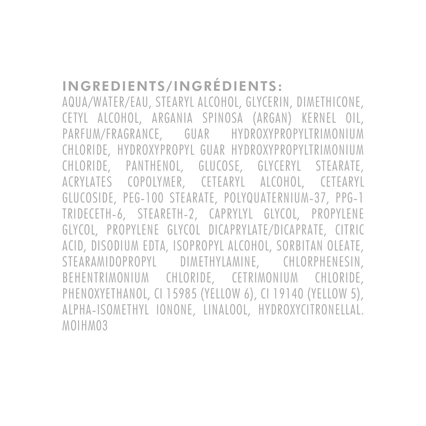 Moroccanoil Intense Hydrating Hair Mask packaging side view