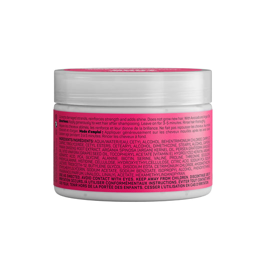 Marc Anthony hair mask nutritional info and ingredients label