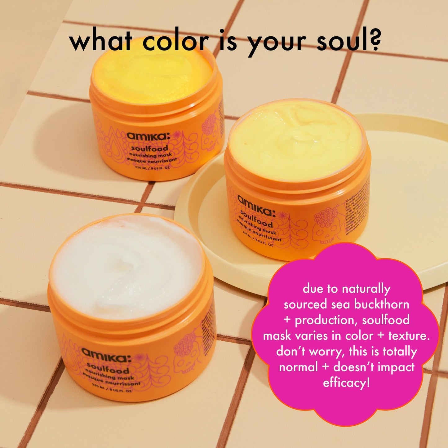 Amika Soulfood Nourishing Mask ingredients list detail