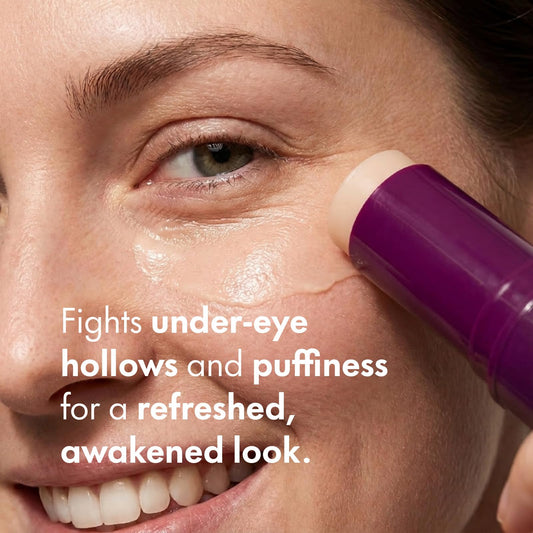 EELHOE anti aging collagen balm stick application on neck and face