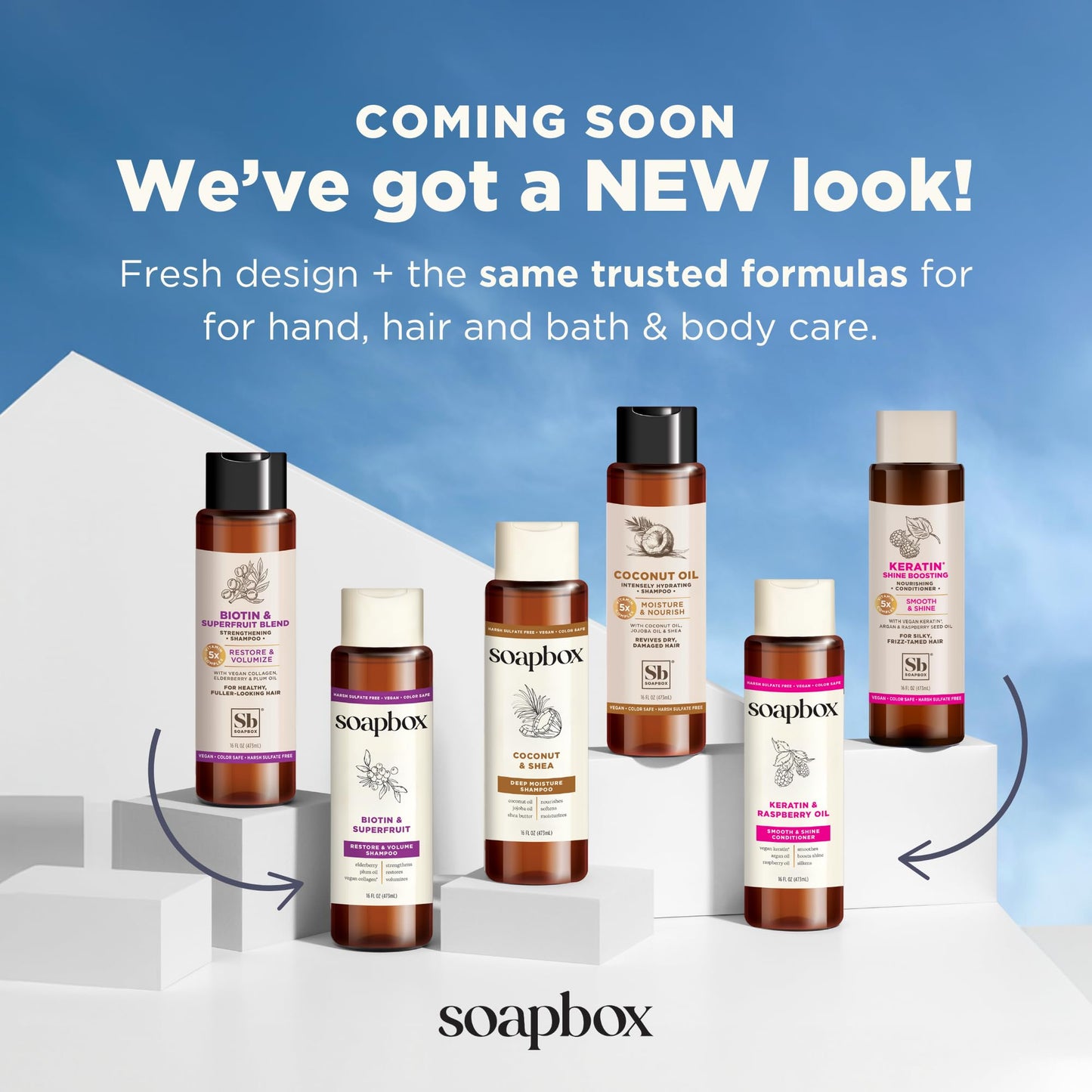 Authentic Soapbox Scalp Soother 5 ounce bottle for dry scalp relief