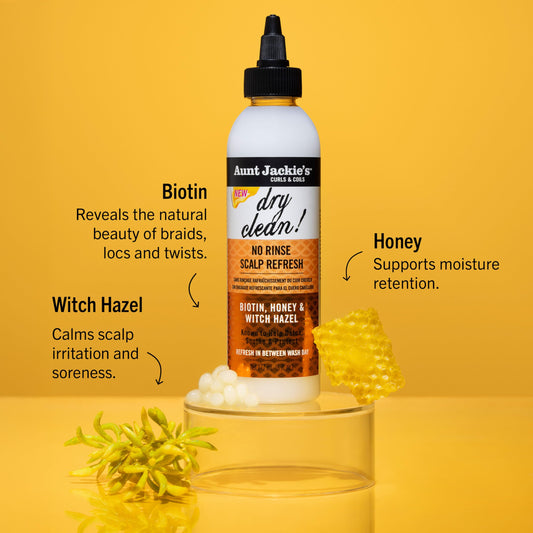 Aunt Jackie's scalp refresh nozzle tip application demonstration