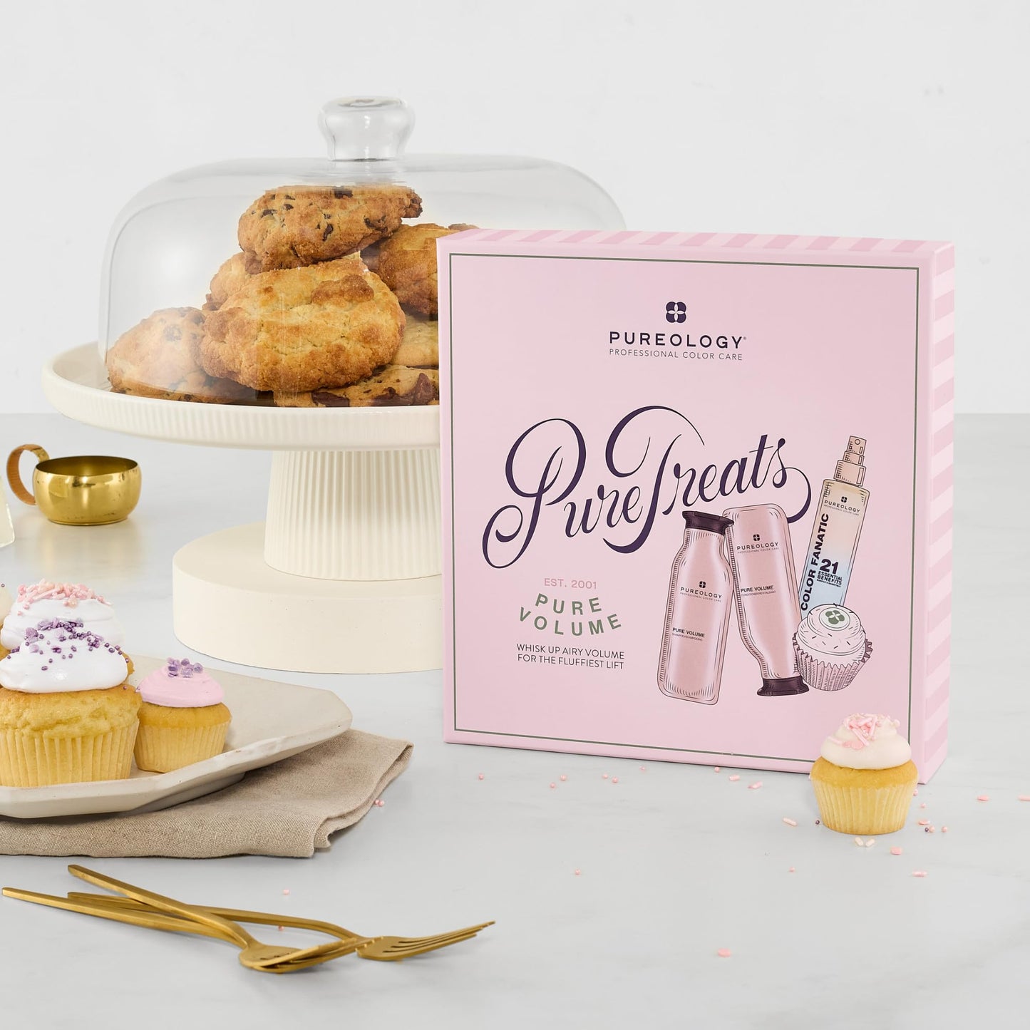 Authentic Pureology holiday gift set for fine hair