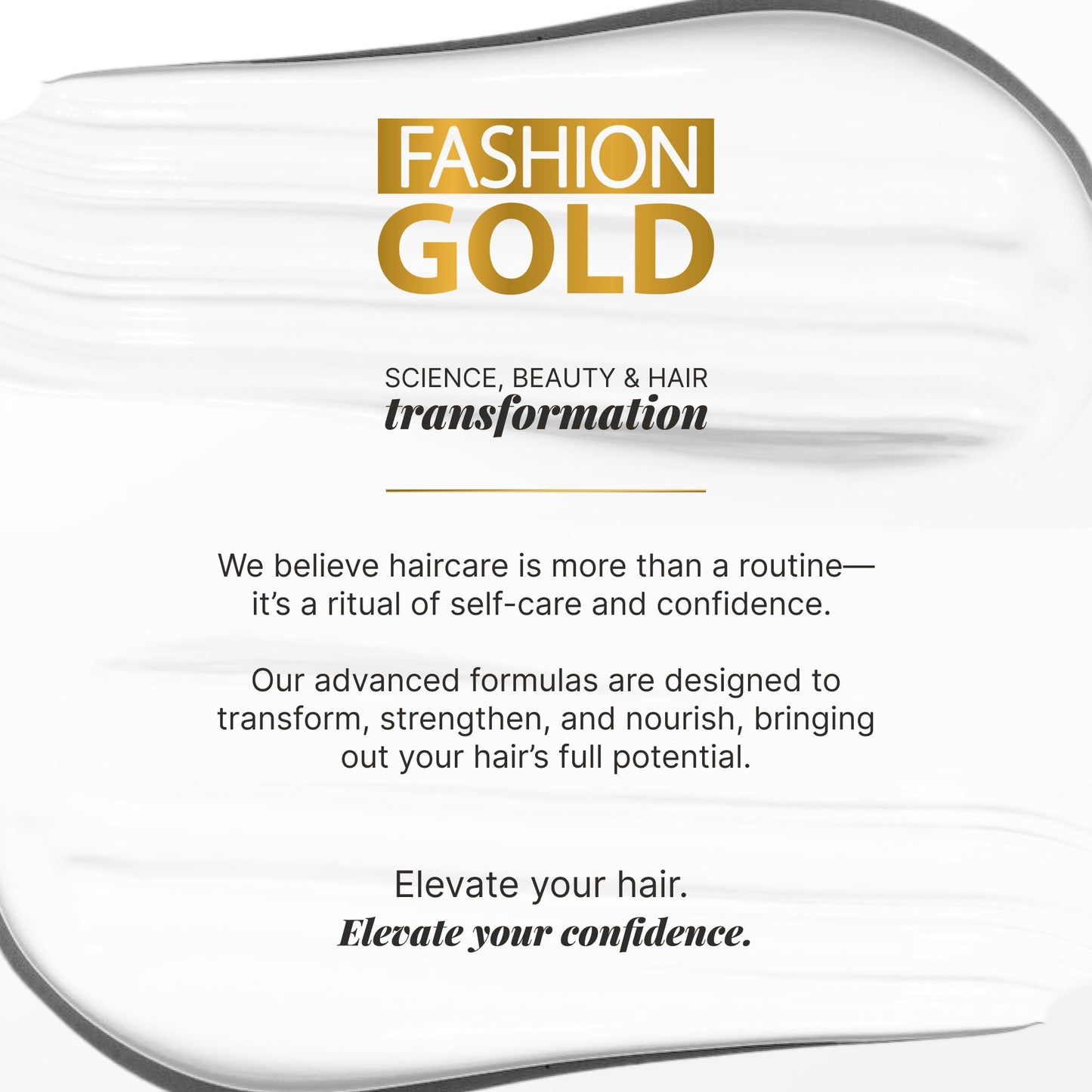 Fashion Gold 100Timetros professional hair kit displayed on a clean premium vanity setup