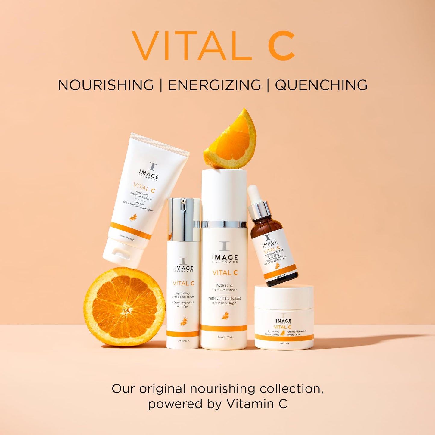 Skincare application routine using Vital C eye gel