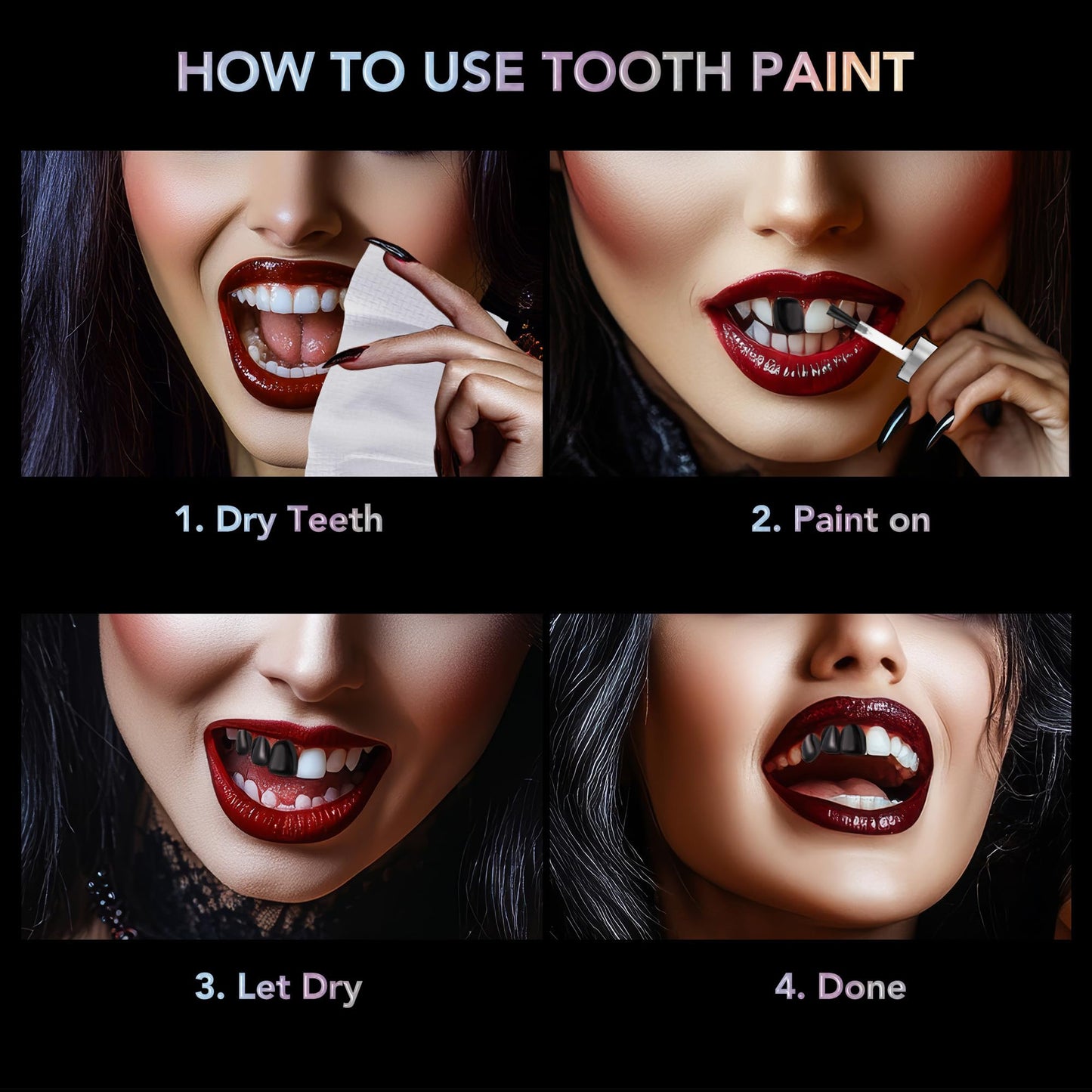 CCbeauty authentic USA imported professional tooth paint bottle close up